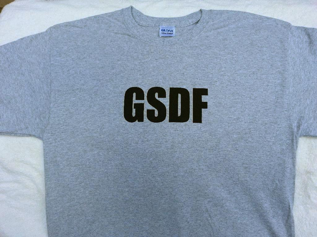 Black GSDF T-

Shirt